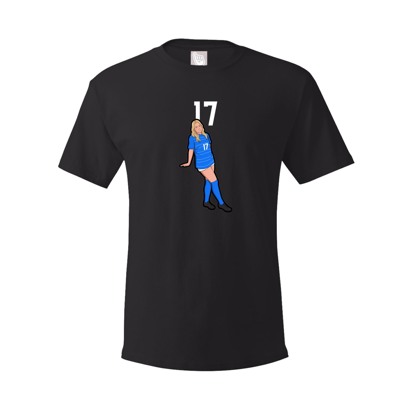 Tee — Number Top in Black