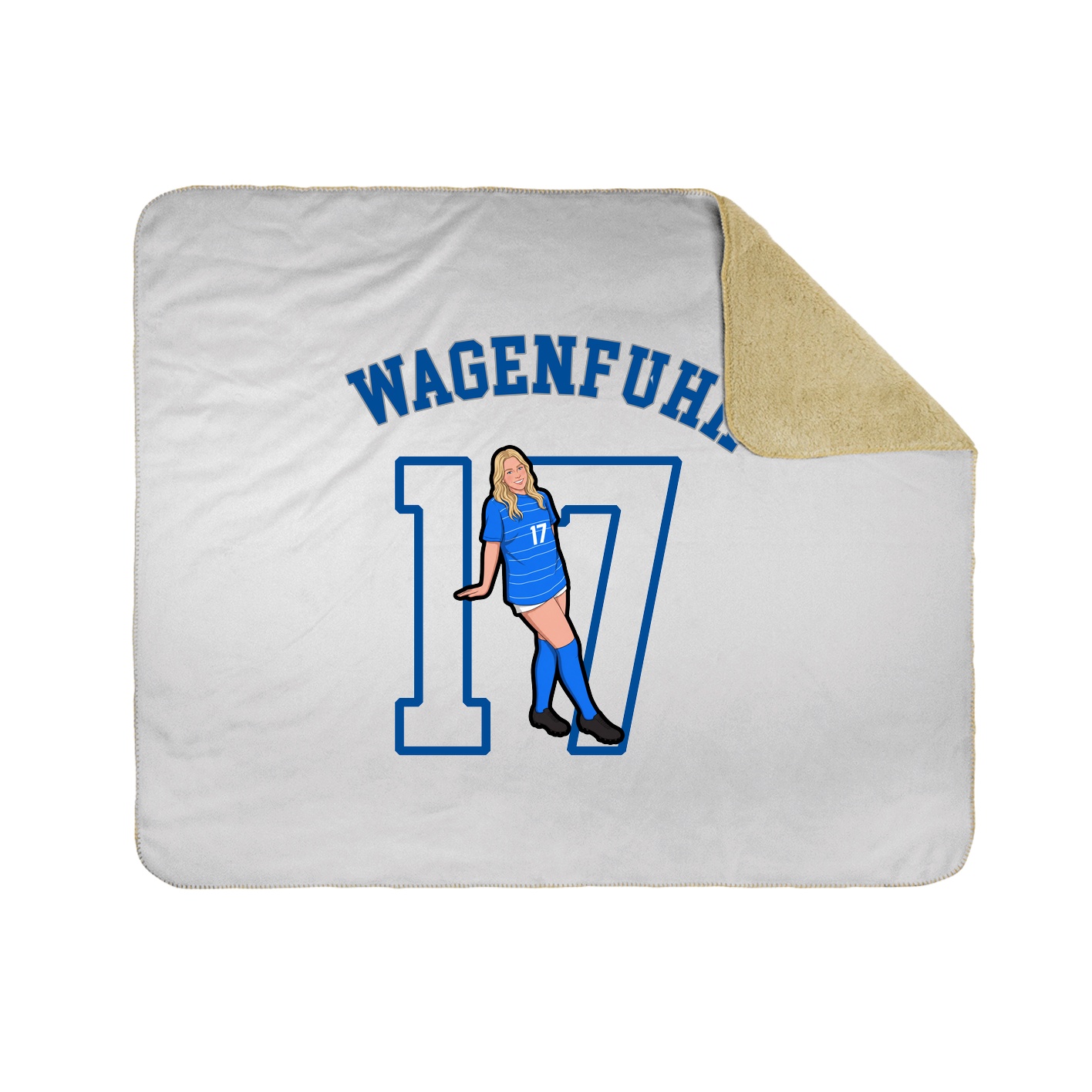 Throw Blanket — Shirsey Arch in White