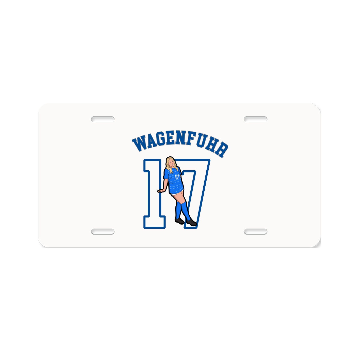 License Plate — Shirsey Arch in Classic