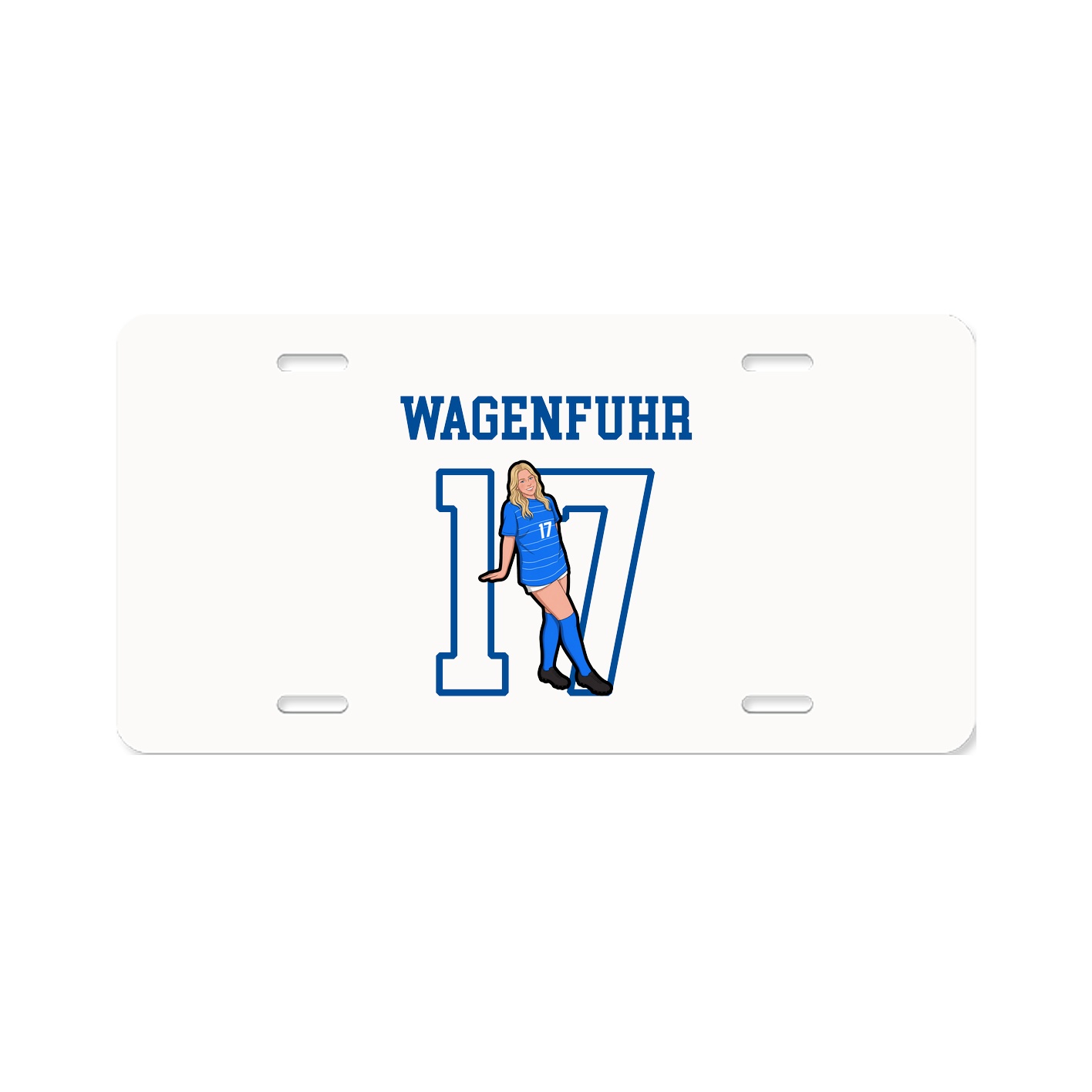 License Plate — Shirsey in Classic