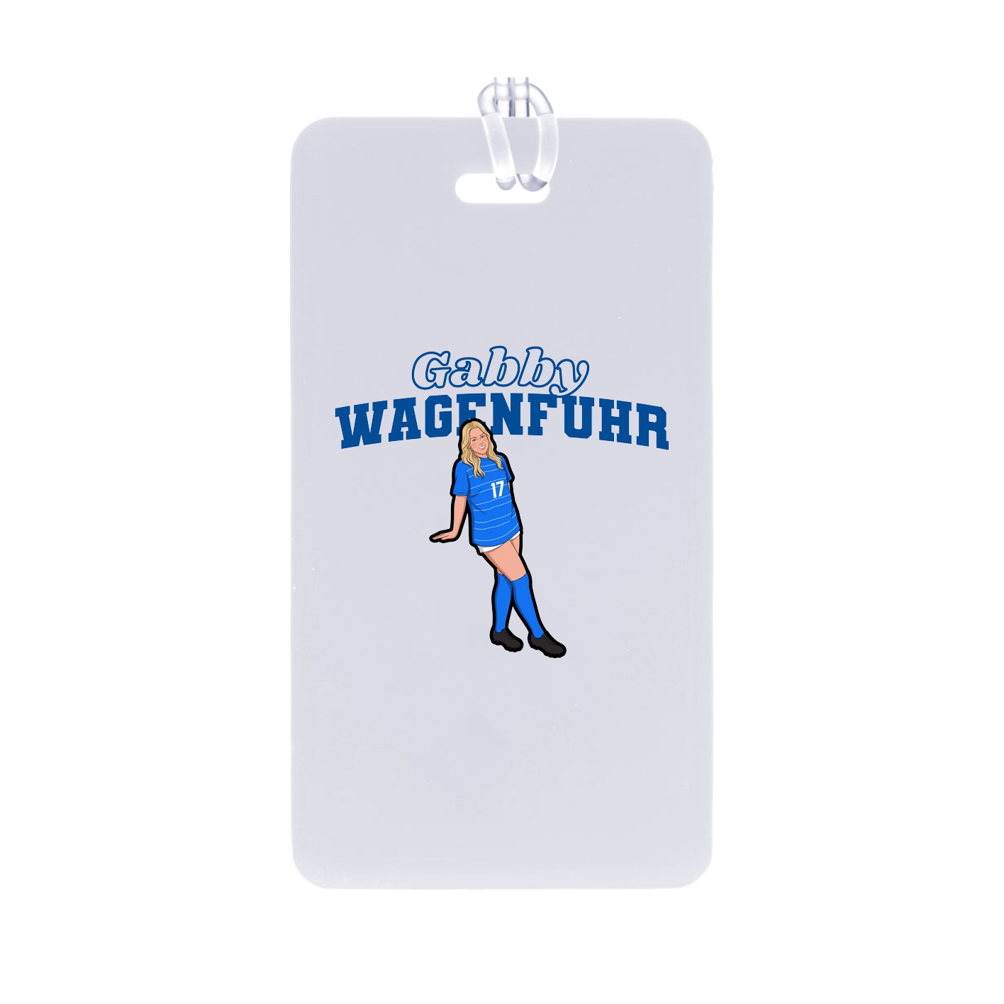 Bag Tag — Name Arch in Classic