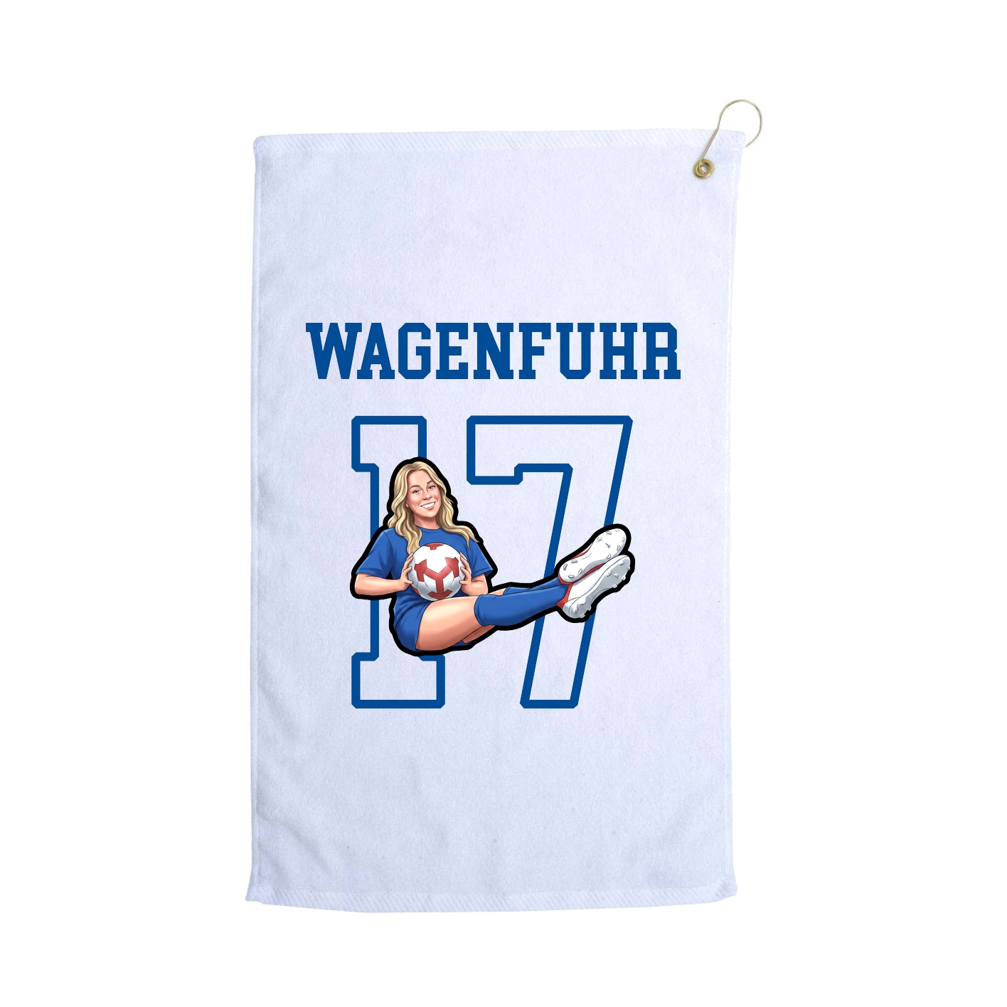 Golf Towel — Shirsey in White