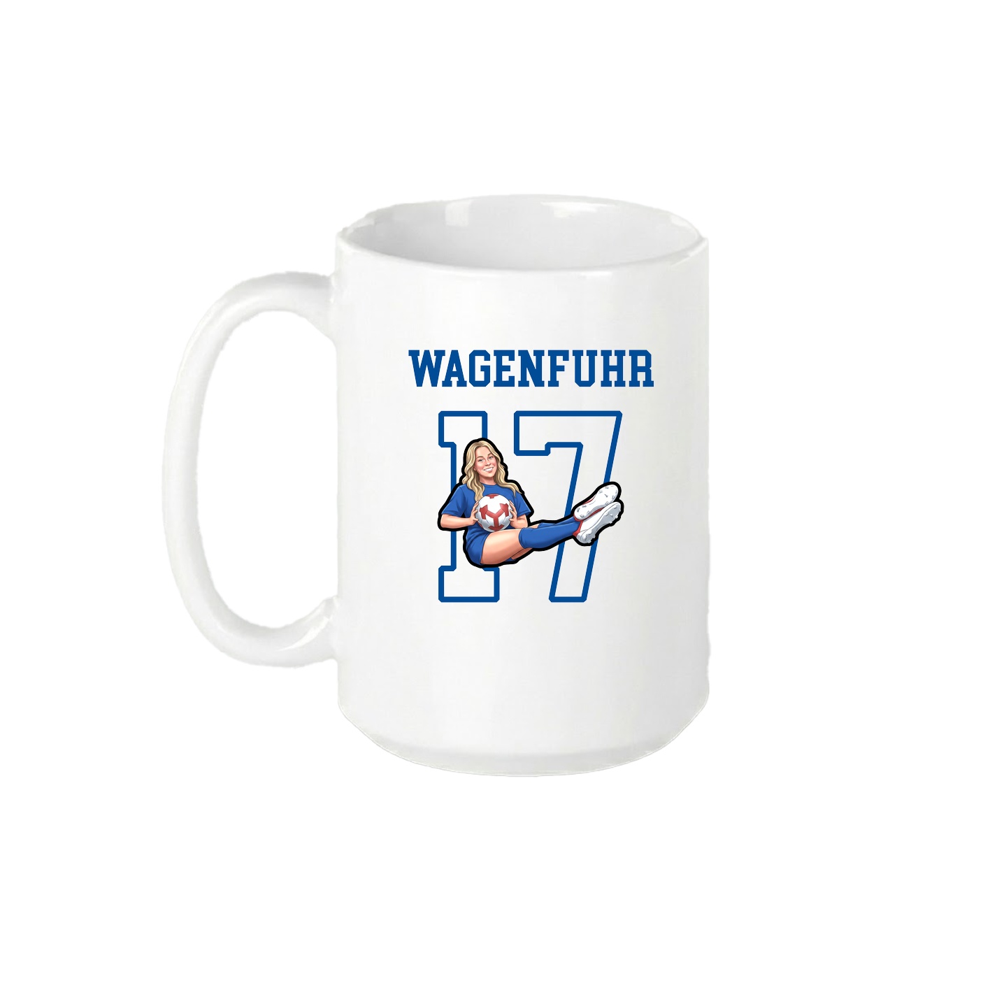 15oz Coffee Mug — Shirsey in White