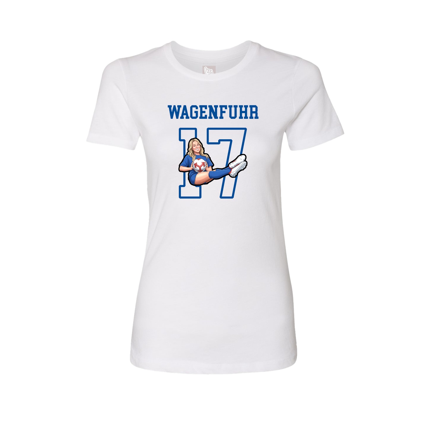 Fitted Women's Tee — Shirsey in White