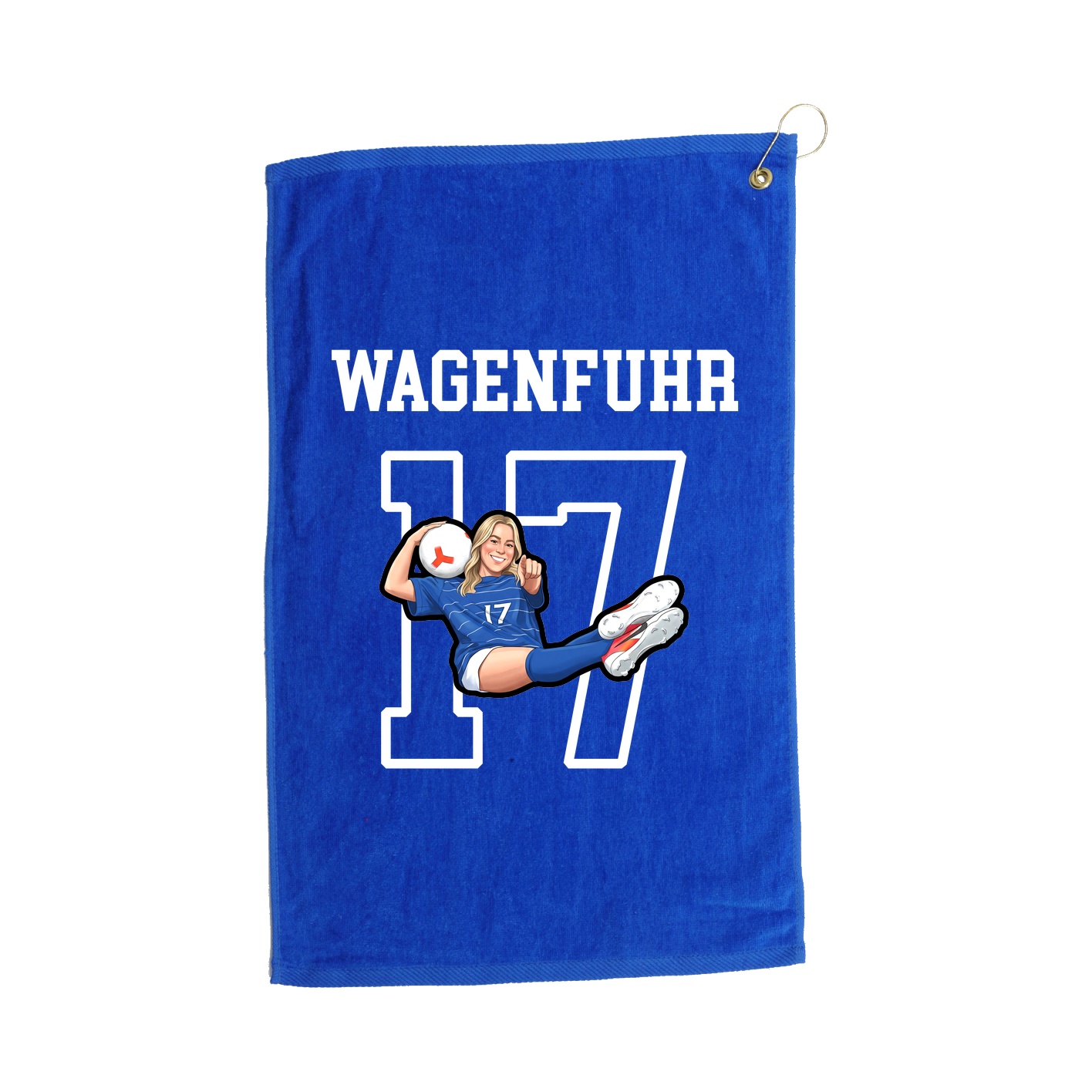 Golf Towel — Shirsey in Royal