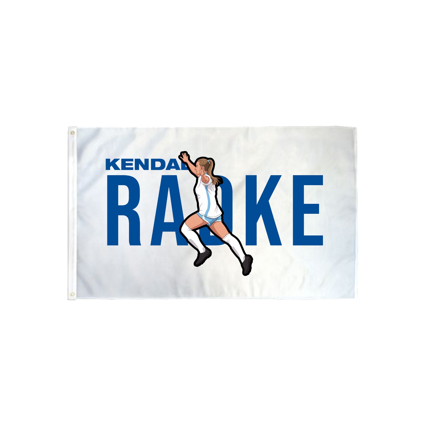 3x5 Flag — Player Name in Classic