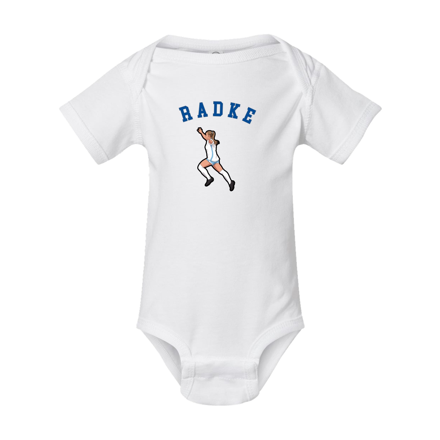 Baby Onesie — Shirsey Arch in White