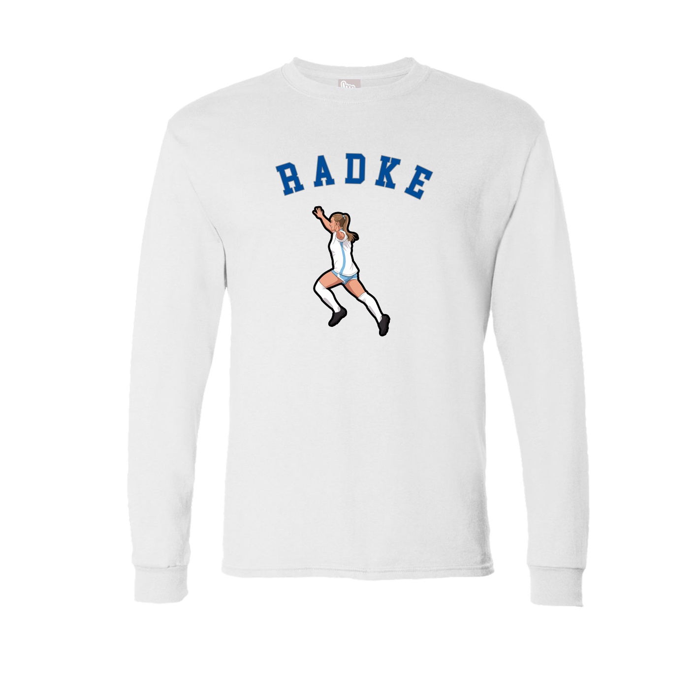 Long Sleeve Tee — Shirsey Arch in White