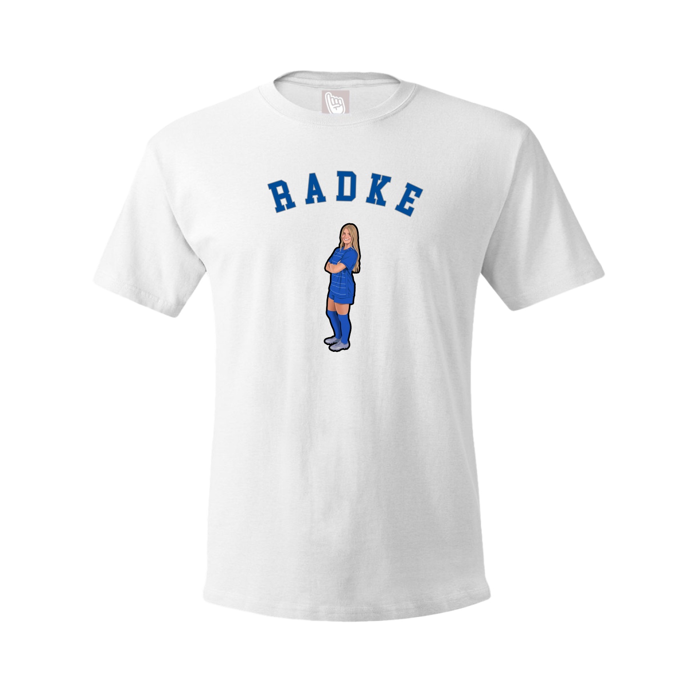Tee — Shirsey Arch in White