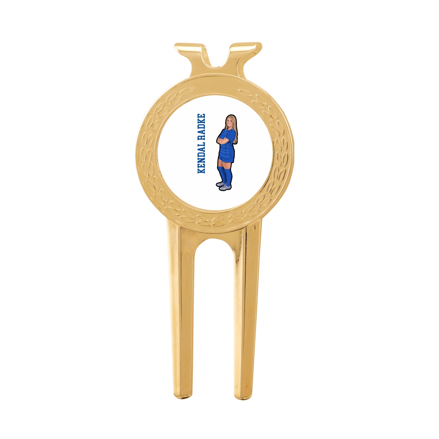 Divot Tool with Ball Marker — Name Vertical in Classic