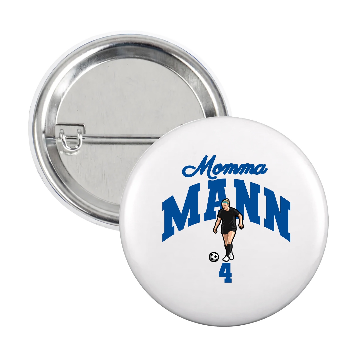 Game Day Button — Mothers Day Arch in White