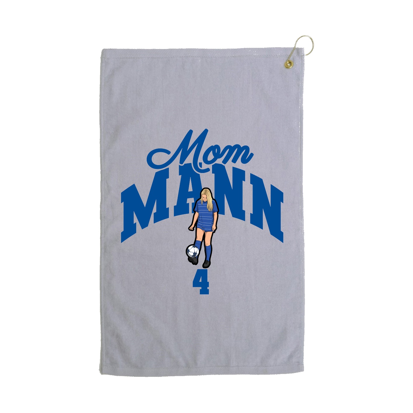 Golf Towel — Mothers Day Arch in Grey