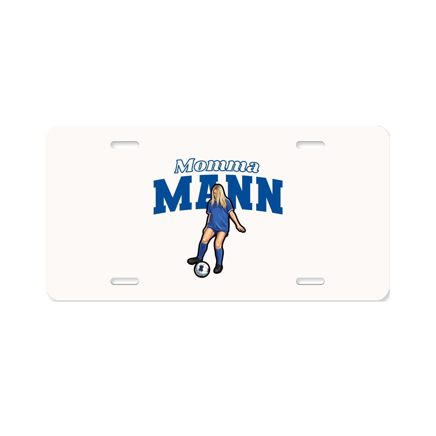 License Plate — Mothers Day Block in Classic