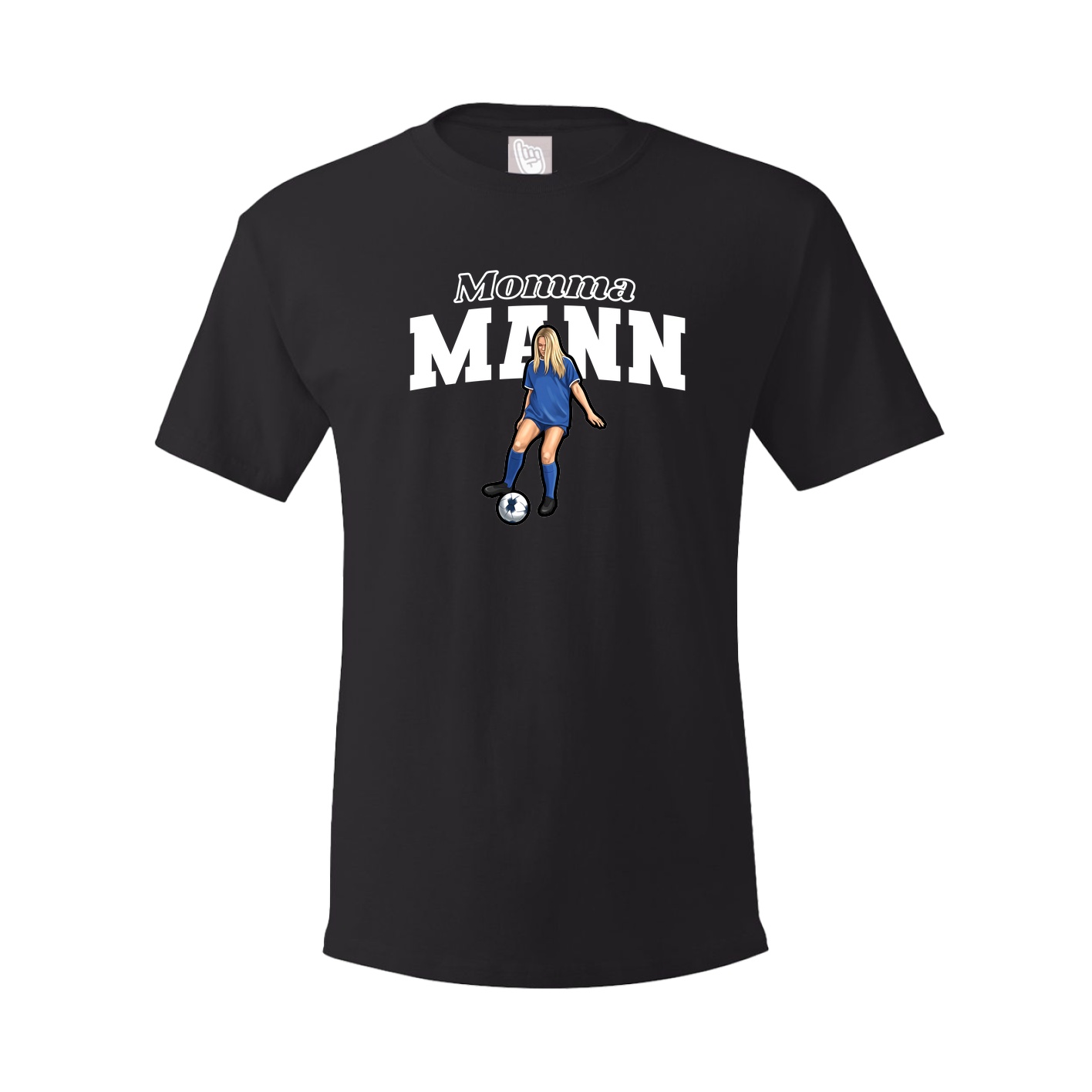 Youth Tee — Mothers Day Block in Black