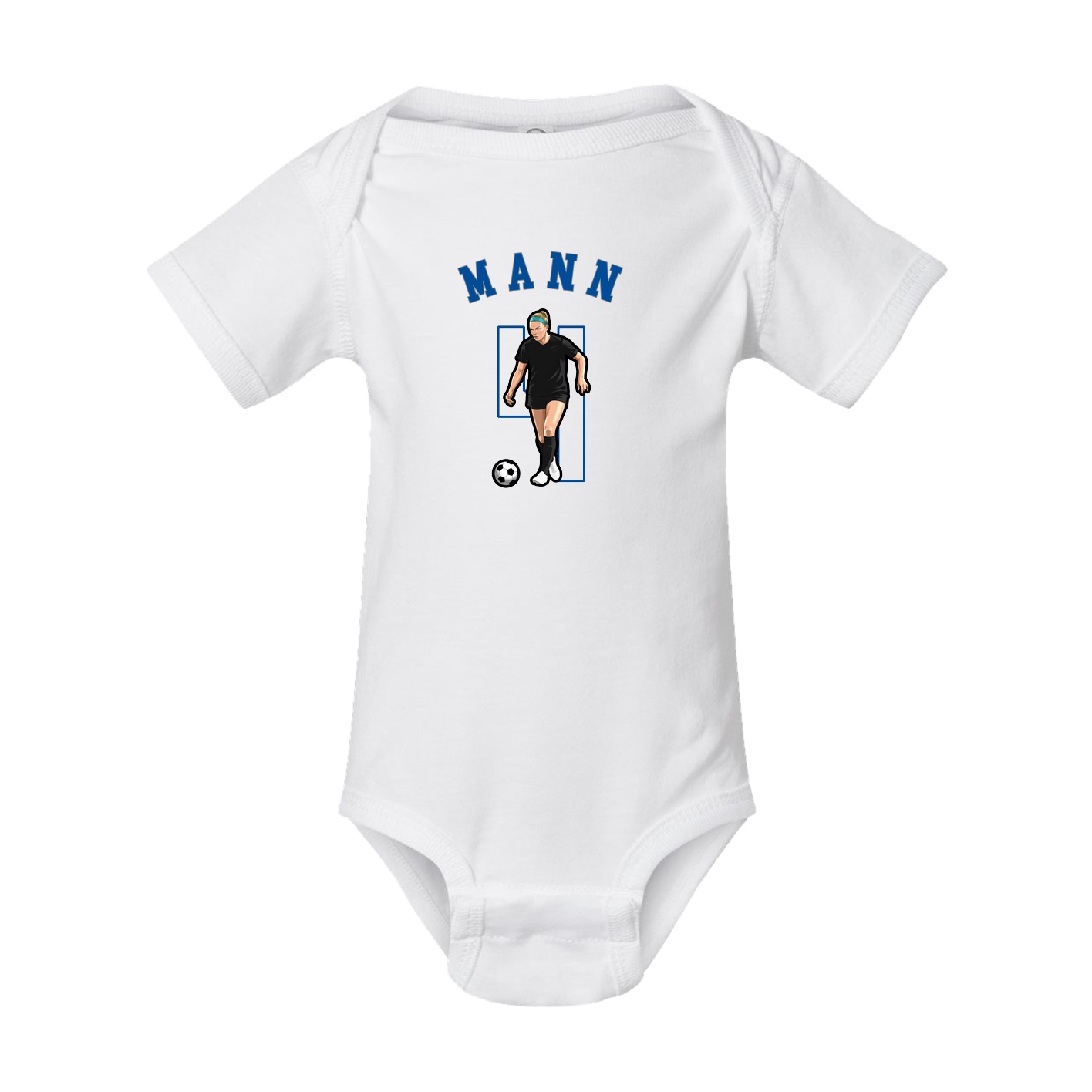 Baby Onesie — Shirsey Arch in White