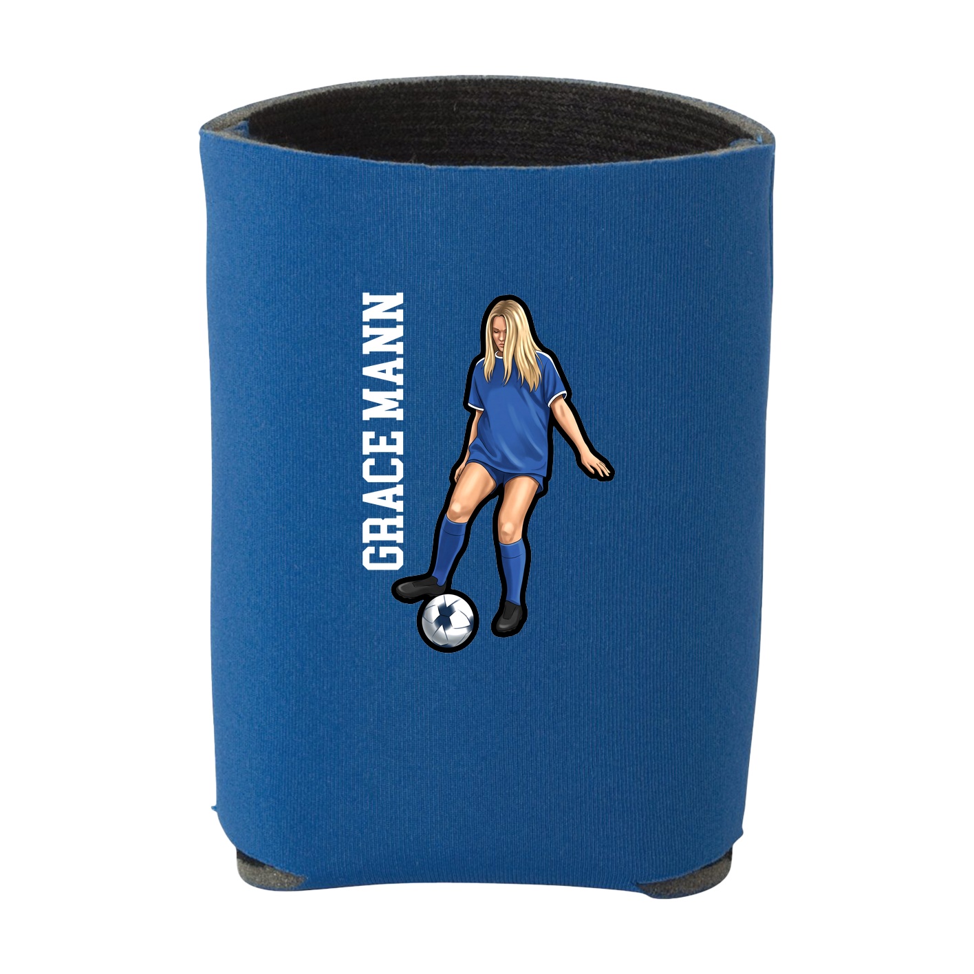 Can Holder — Name Vertical in Royal