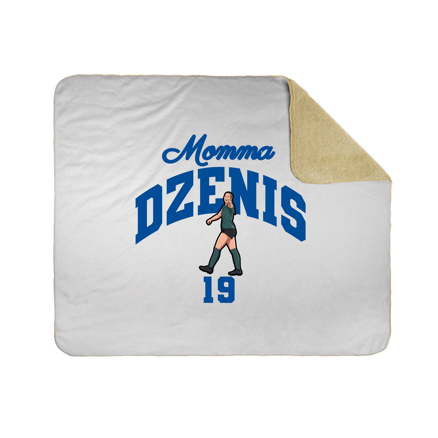 Throw Blanket — Mothers Day Arch in White