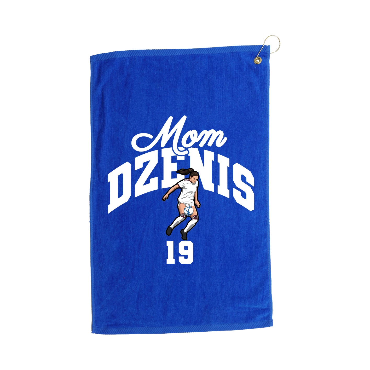 Golf Towel — Mothers Day Arch in Royal
