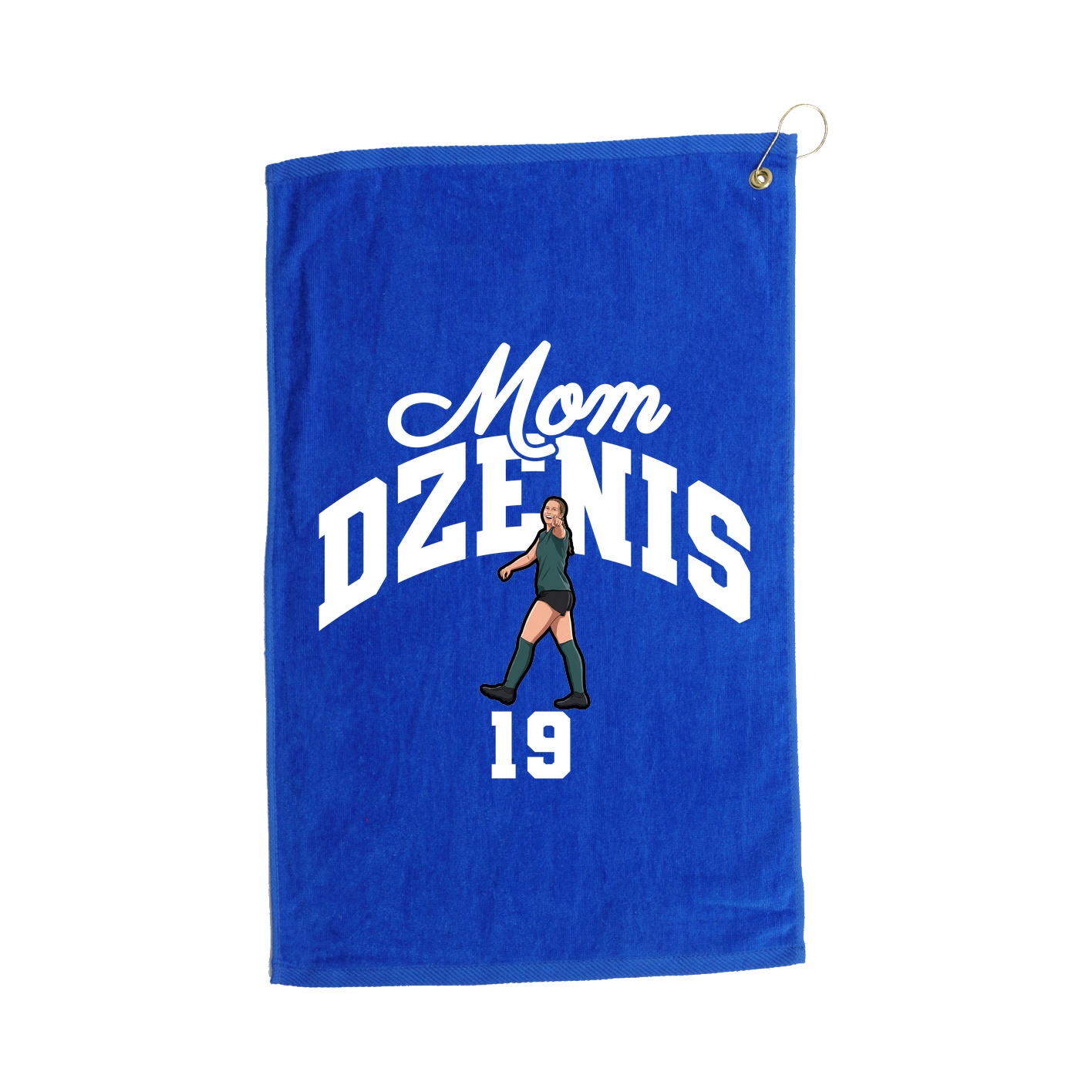 Golf Towel — Mothers Day Arch in Royal