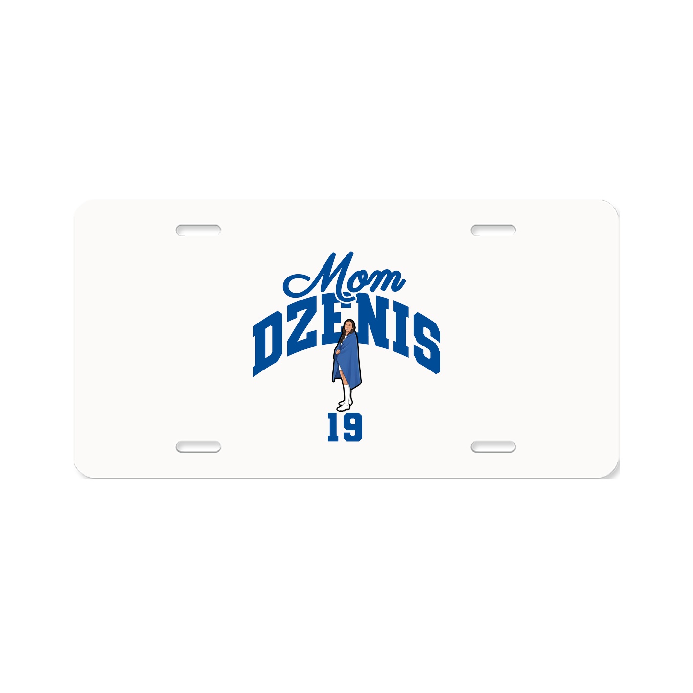 License Plate — Mothers Day Arch in Classic