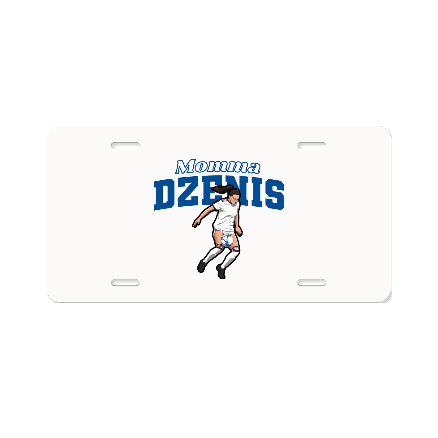 License Plate — Mothers Day Block in Classic
