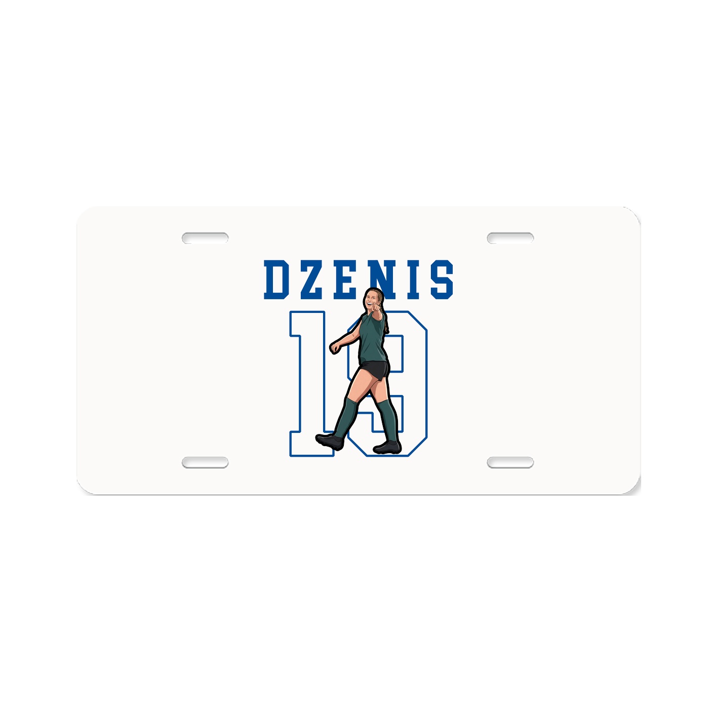 License Plate — Shirsey in Classic