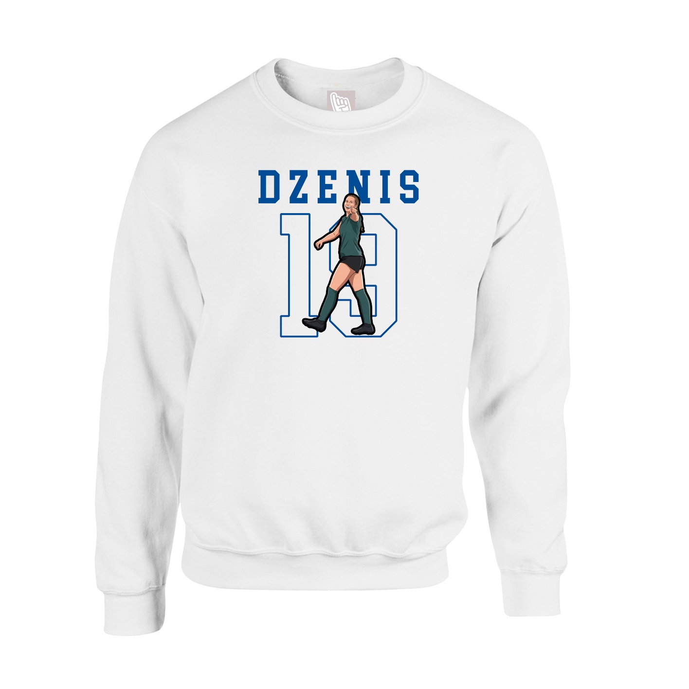 Fleece Crew — Shirsey in White