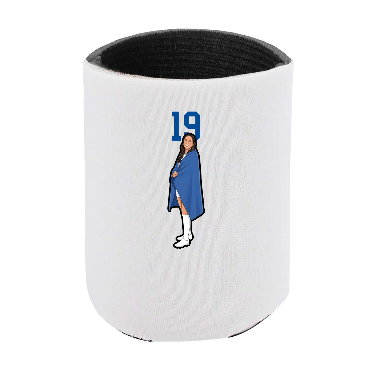 Can Holder — Number Top in White