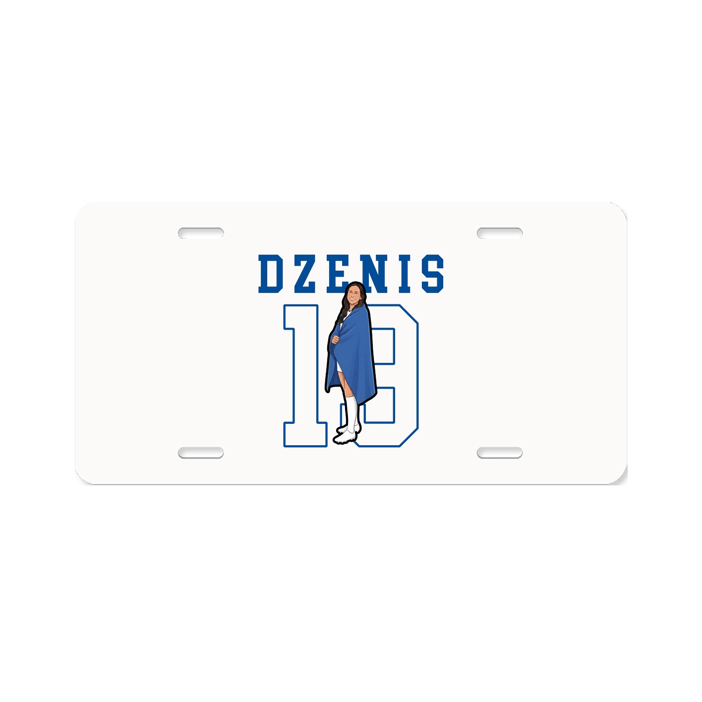 License Plate — Shirsey in Classic