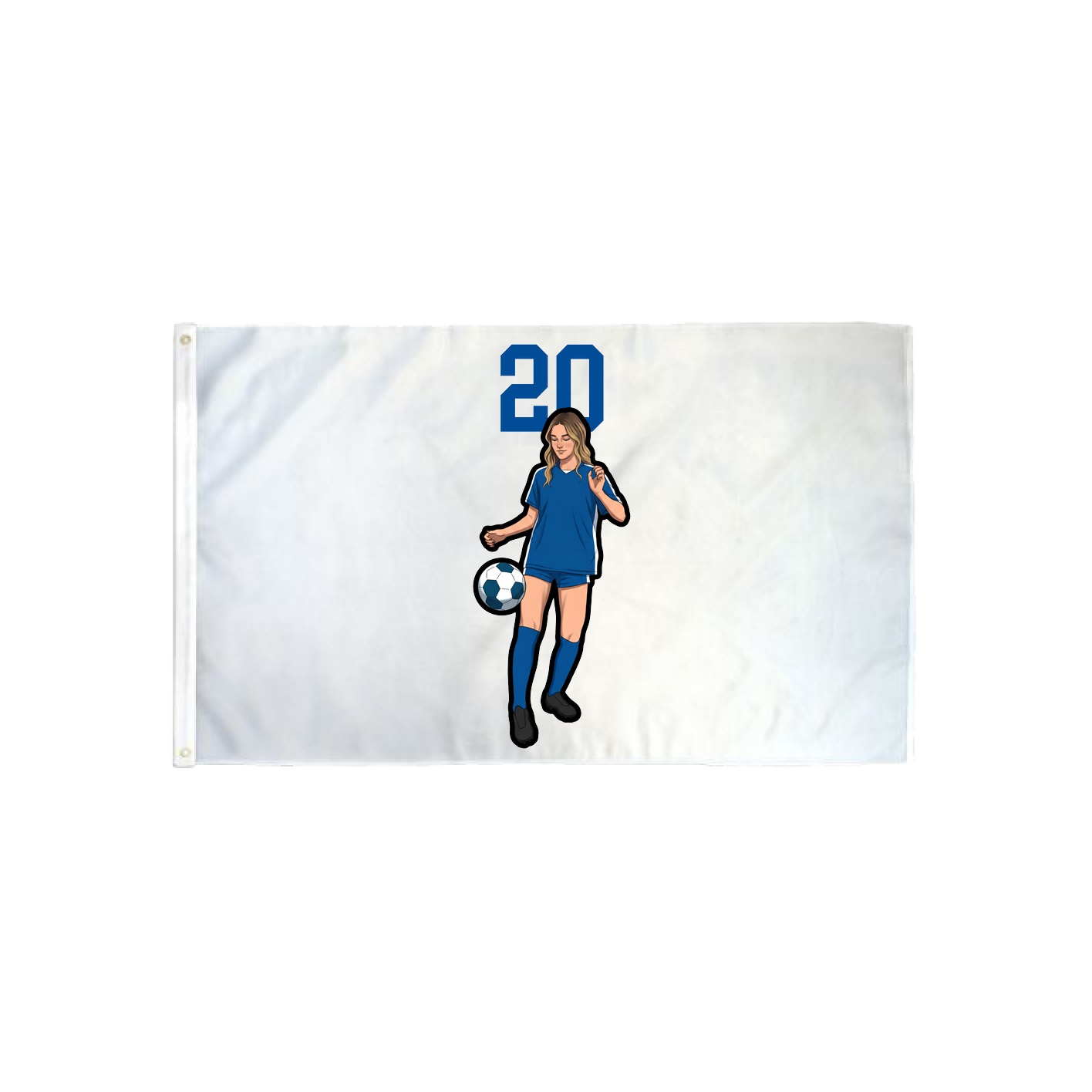3x5 Flag — Number Top in Classic