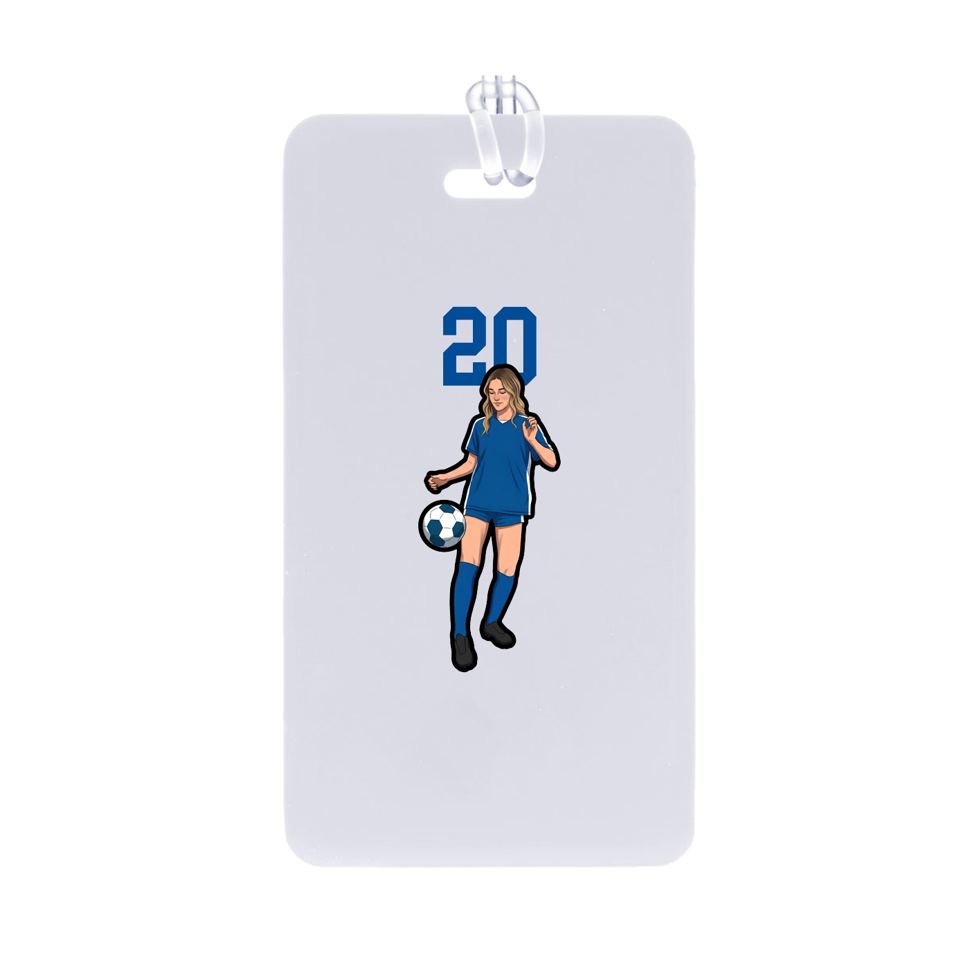 Bag Tag — Number Top in Classic