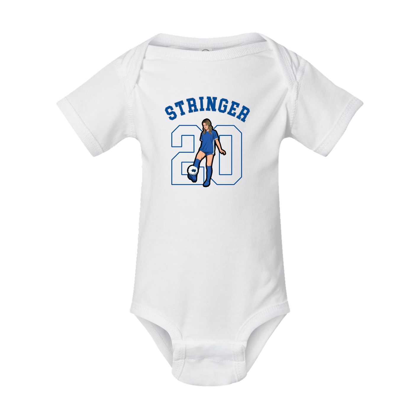 Baby Onesie — Shirsey Arch in White
