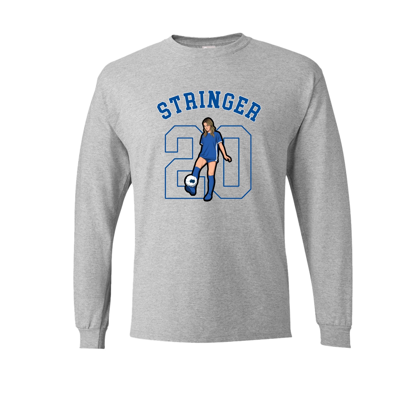 Long Sleeve Tee — Shirsey Arch in Grey