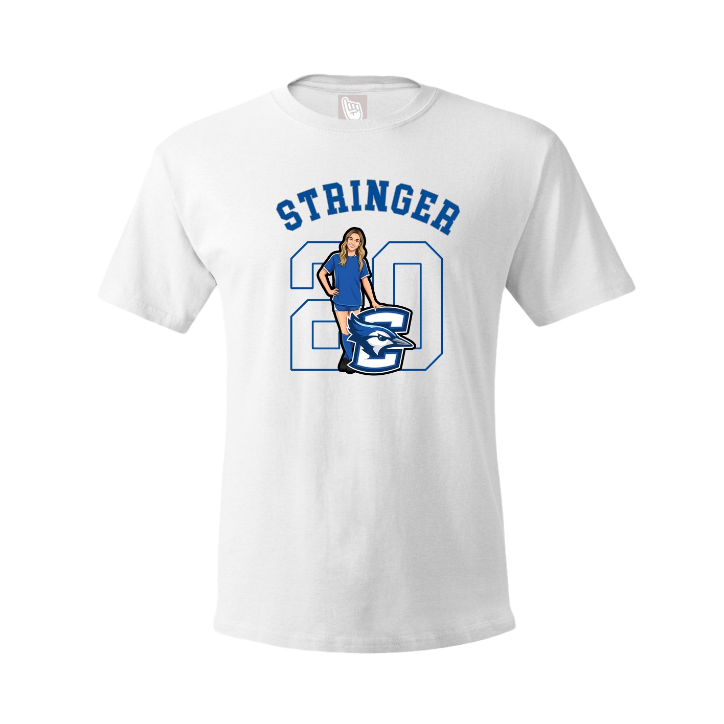 Youth Tee — Shirsey Arch in White