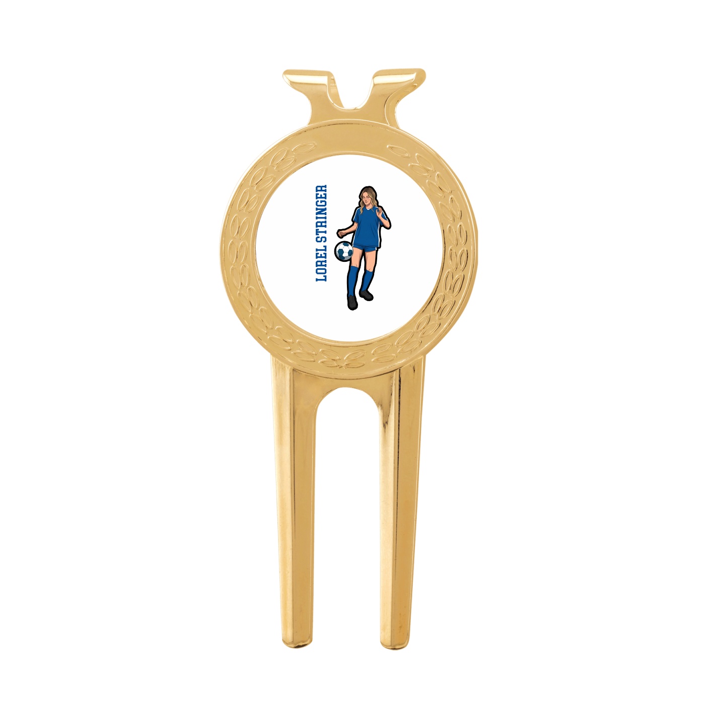 Divot Tool with Ball Marker — Name Vertical in Classic
