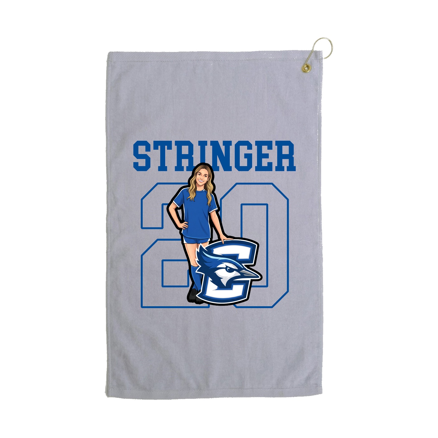 Golf Towel — Shirsey in Grey