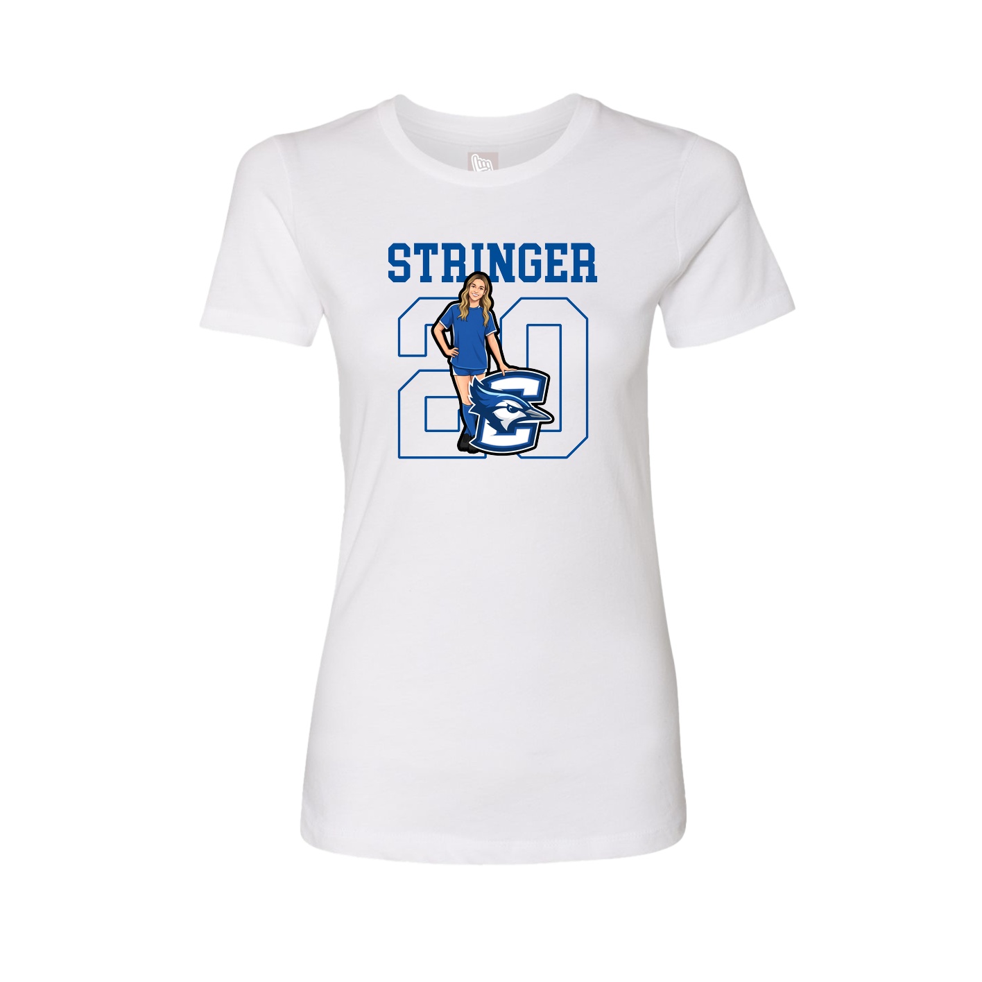 Fitted Women's Tee — Shirsey in White