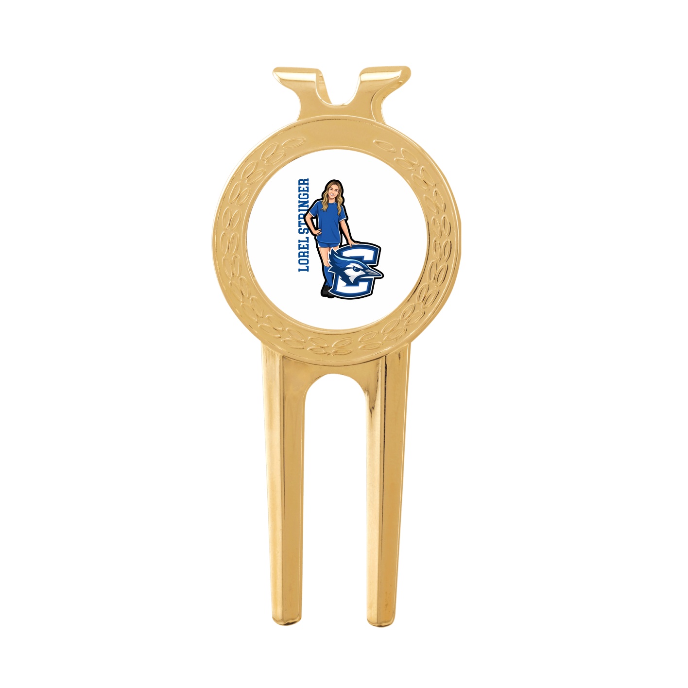 Divot Tool with Ball Marker — Name Vertical in Classic