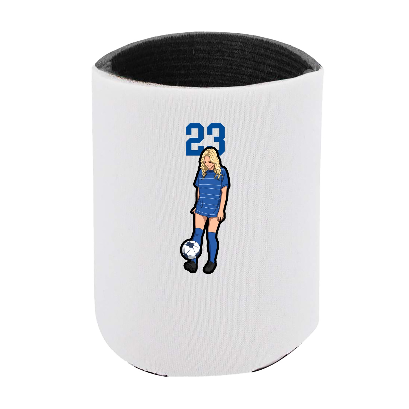 Can Holder — Number Top in White
