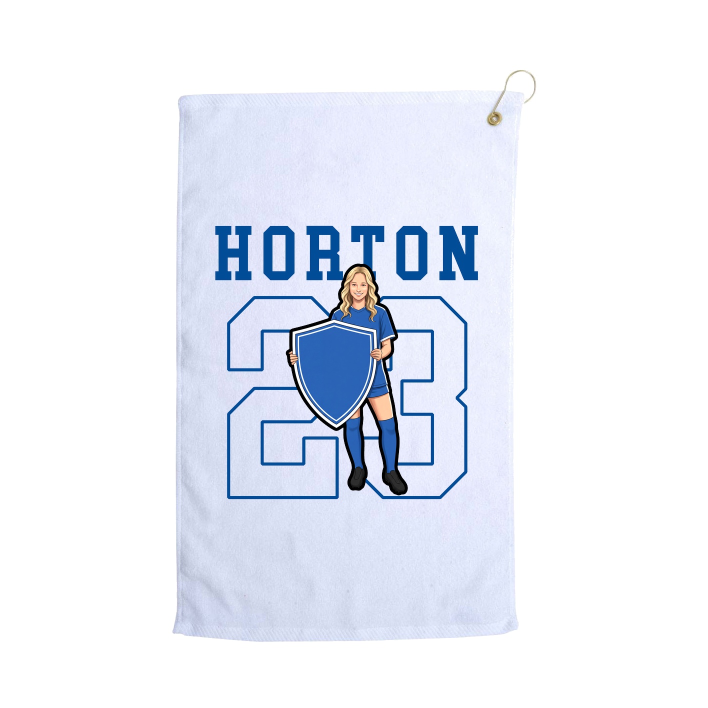 Golf Towel — Shirsey in White