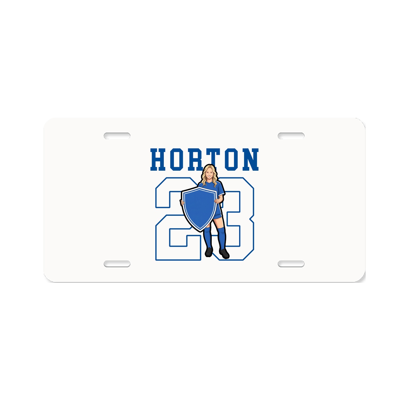 License Plate — Shirsey in Classic