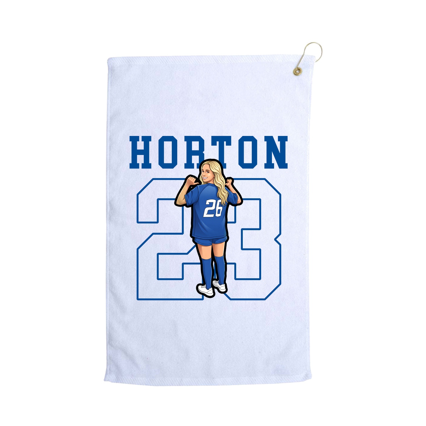 Golf Towel — Shirsey in White