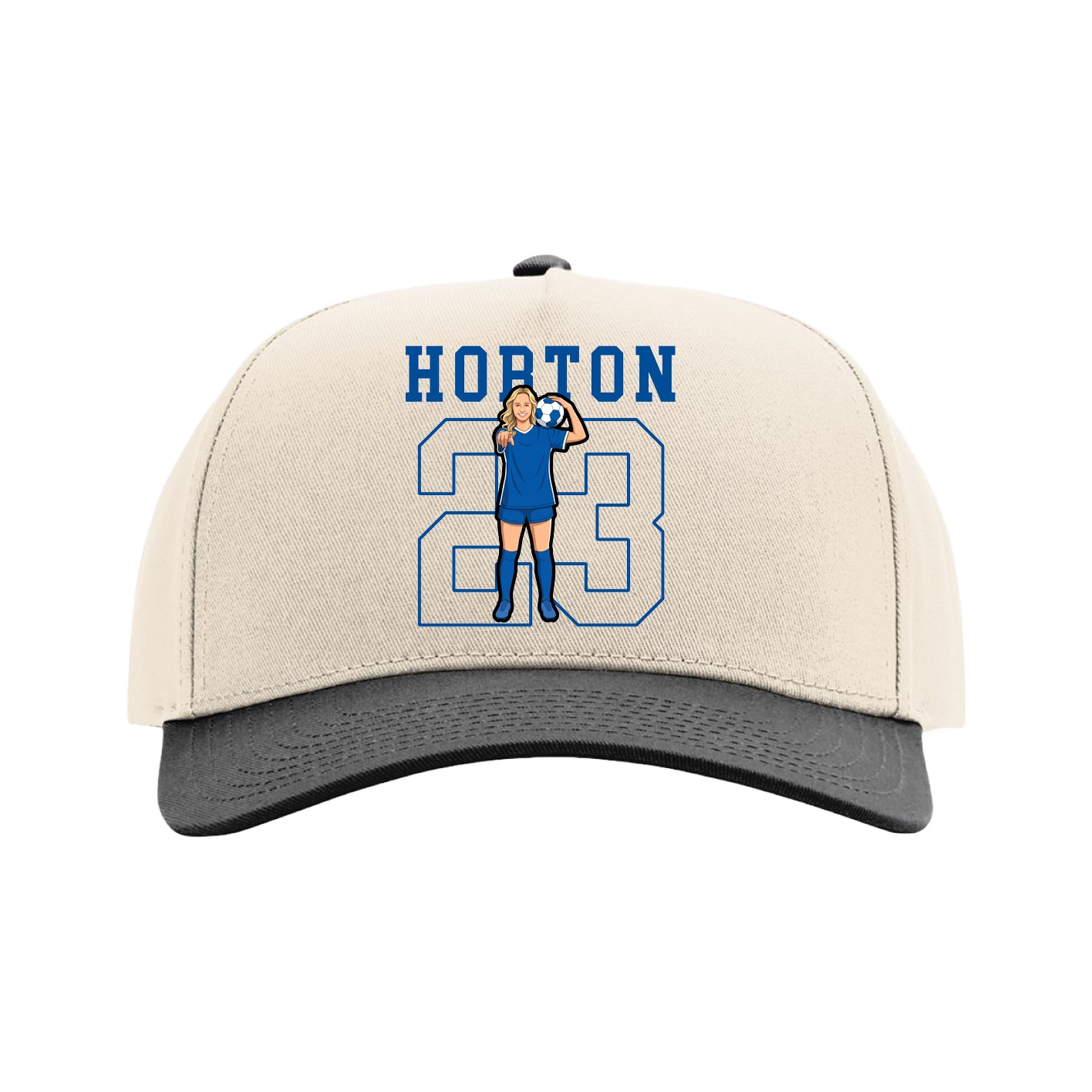 Full Fabric Five-Panel Champ Cap
