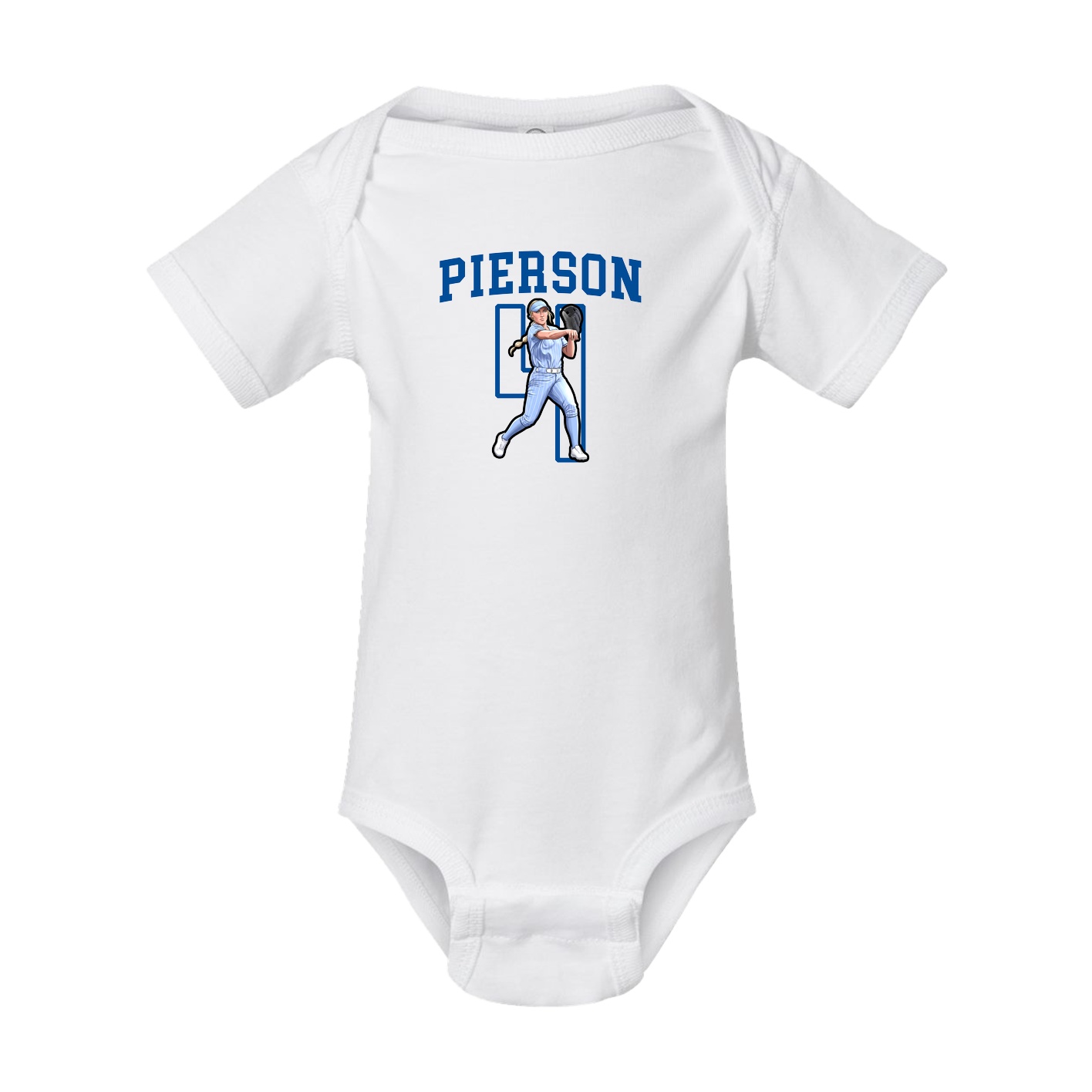 Baby Onesie — Shirsey in White