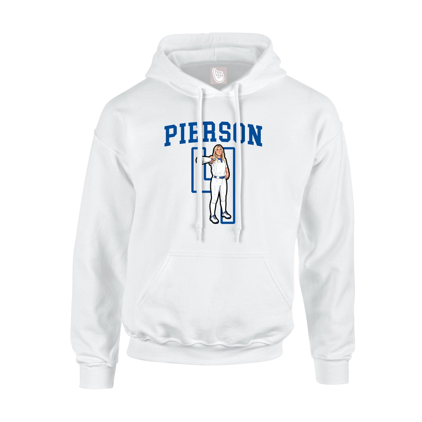 Hoodie — Shirsey in White