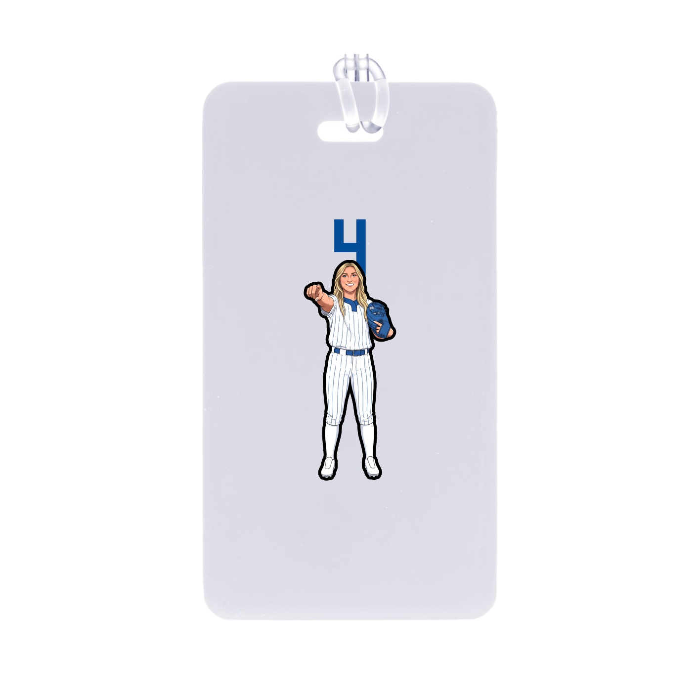Bag Tag — Number Top in Classic