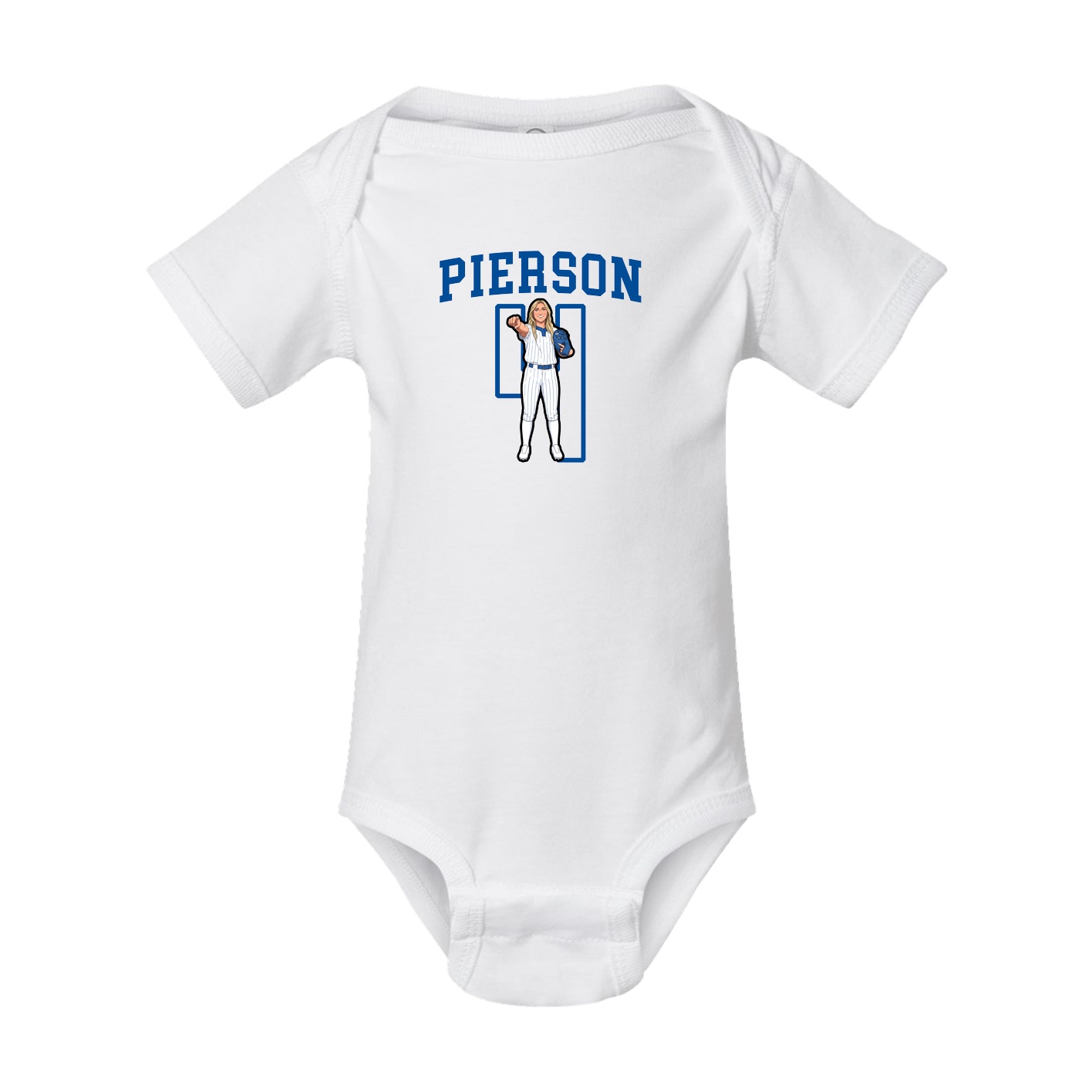 Baby Onesie — Shirsey in White