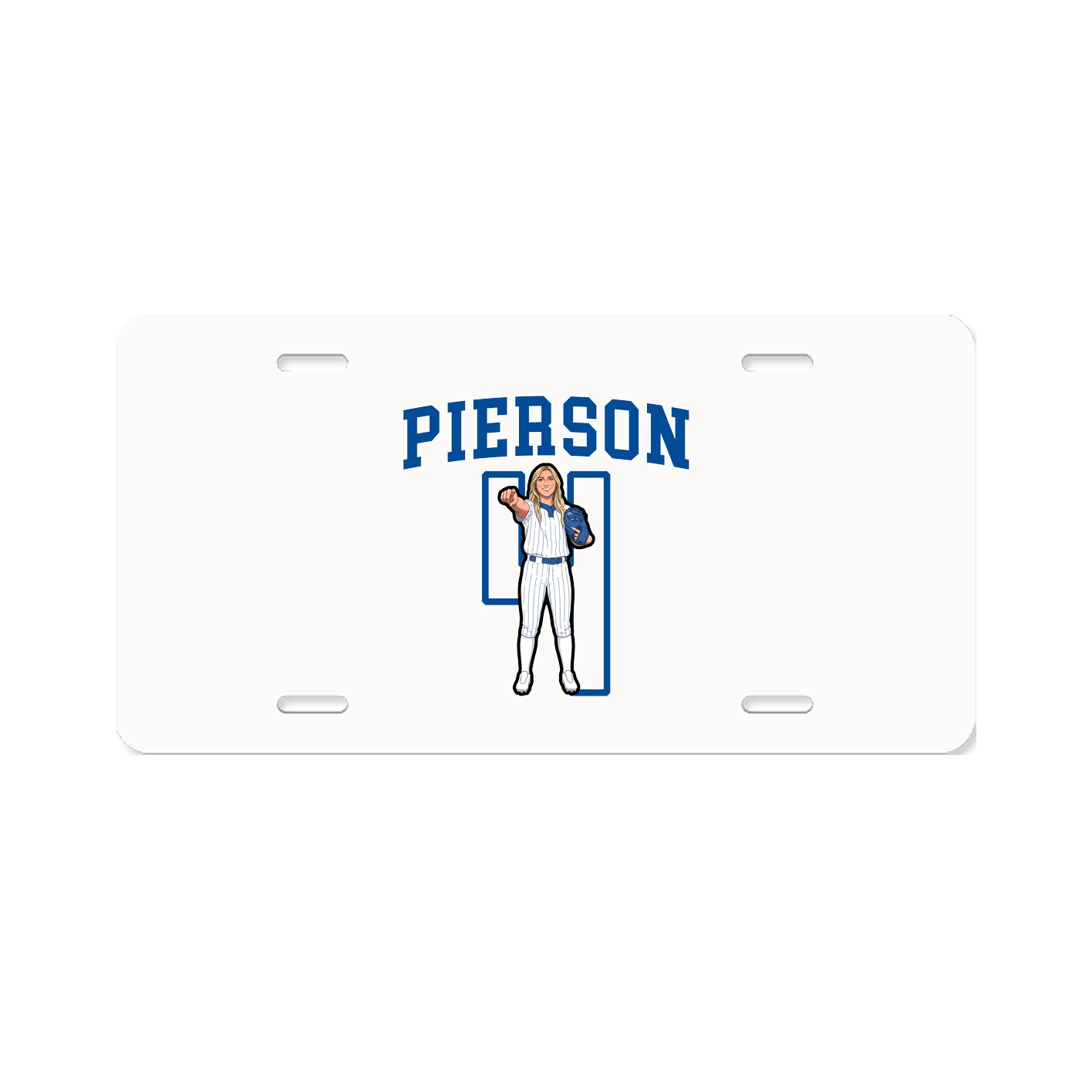 Aluminum License Plate