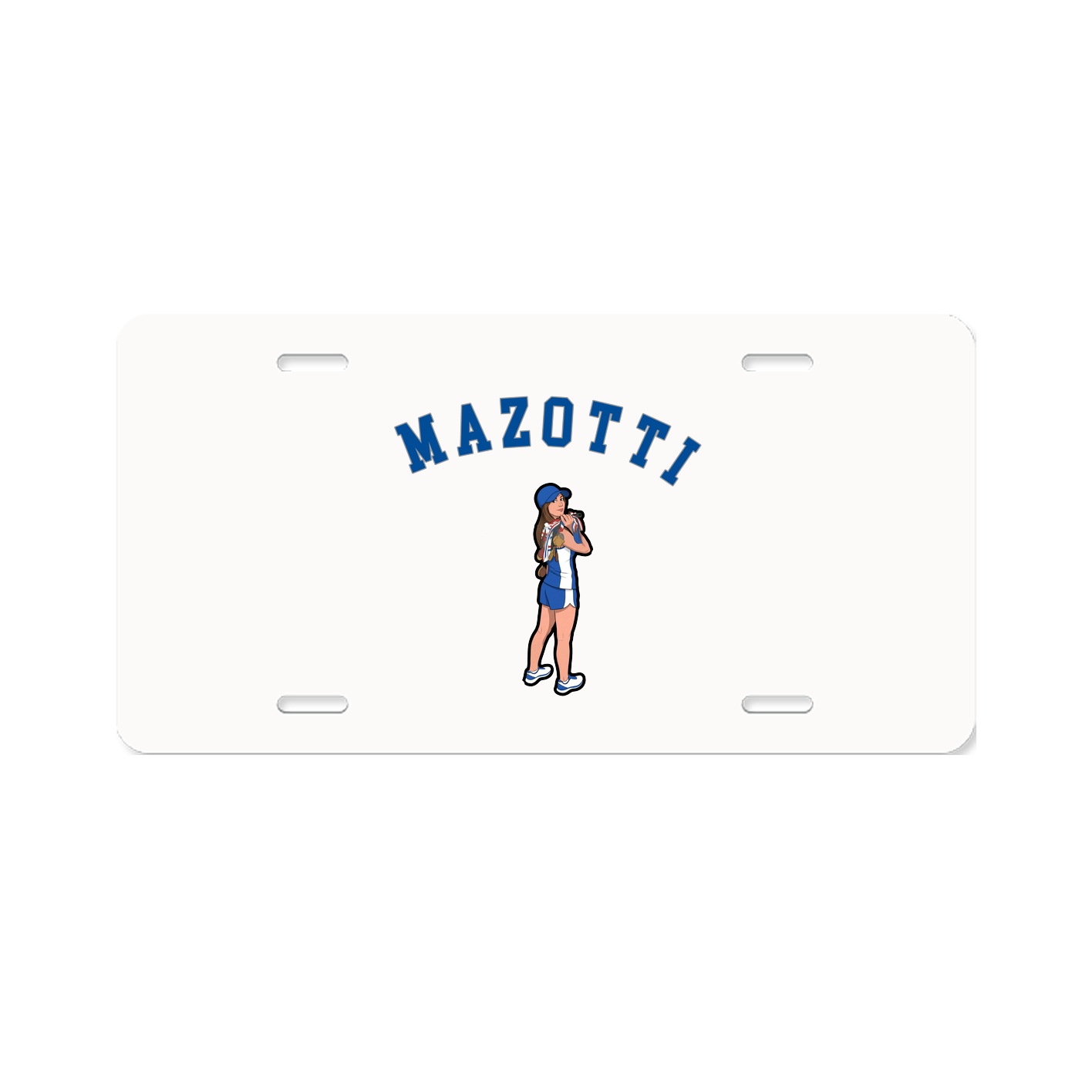 License Plate — Shirsey Arch in Classic