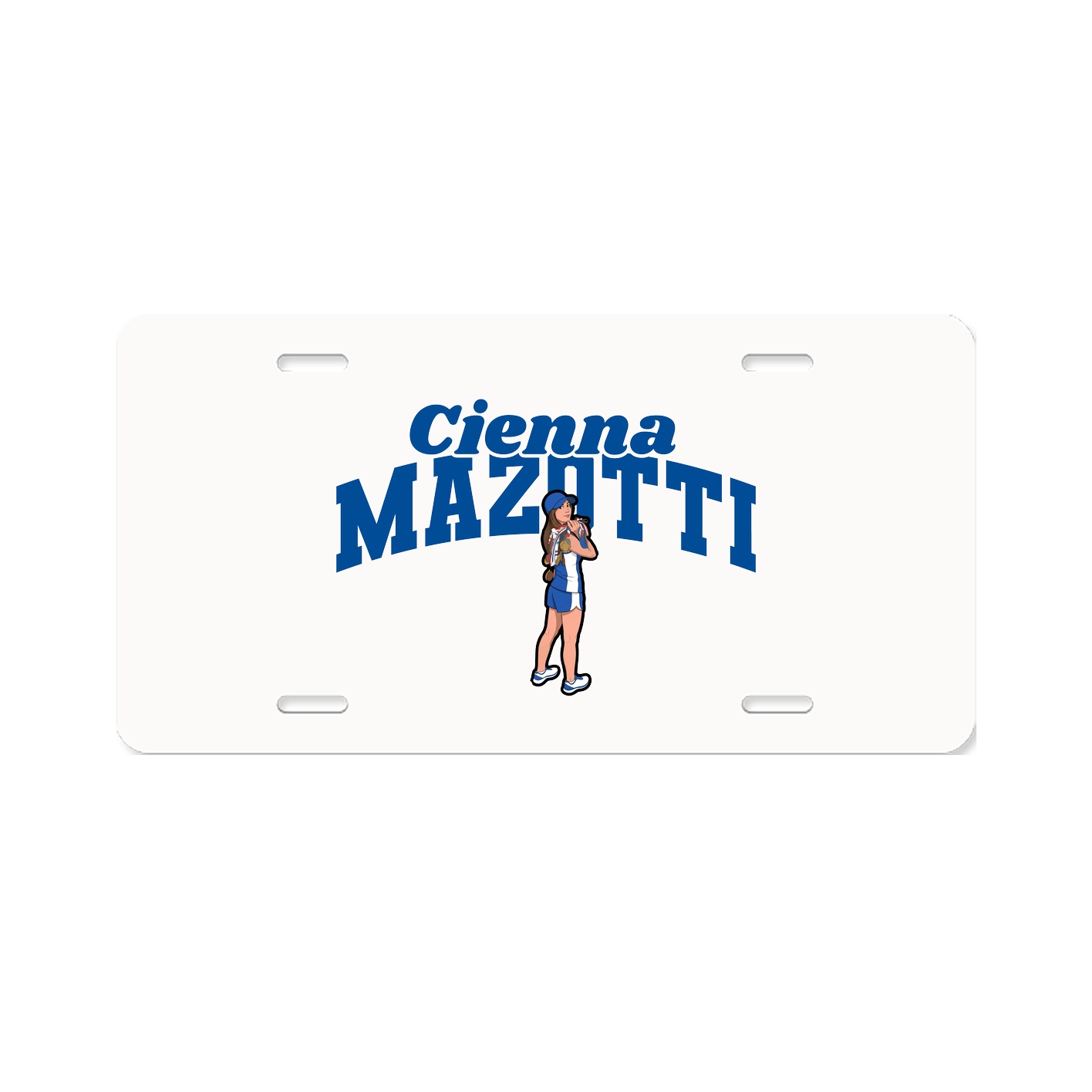 License Plate — Signature Arch in Classic